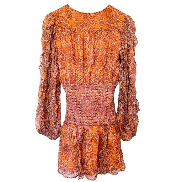 ROCOCO SAND Lar Mini Dress in Bronze - Small - Picture 6 of 9